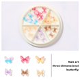 thumbnail image 2 of vnanda Shiny Nail Decorations 1 Box 3d Butterfly Nail Charms Resin Ornament Diy Craft Project Manicure Accessories Nail Art Jewelry Phone Case for Women, 2 of 8