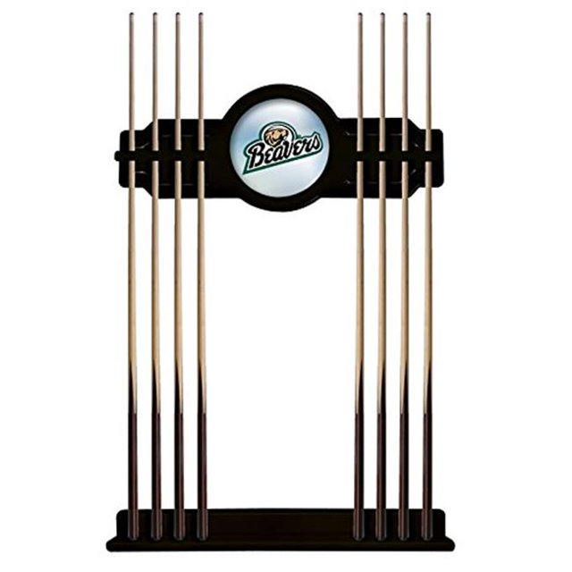 Holland Bar Stool CueBKBmijSt Bemidji State Cue Rack - Black