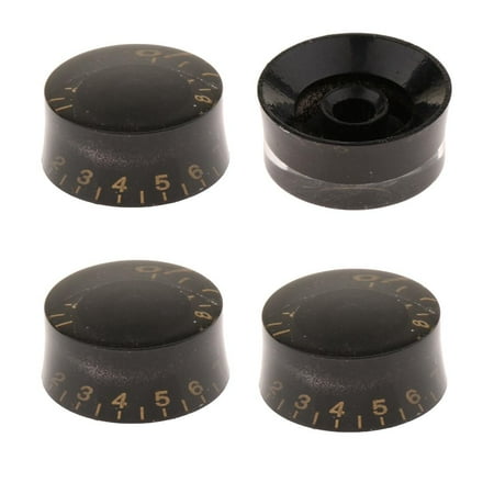 4pcs Lightweight Guitar Volume Control Knob for Electric Guitar Parts