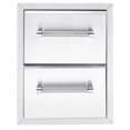 thumbnail image 1 of KitchenAid 780-0016 Stainless Steel Built In 2 Drawer BBQ Grill Storage Cabinet, 1 of 5