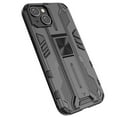 thumbnail image 4 of SaniMore for iPhone 14 Plus 6.7" 2022 Case with Hidden Bracket, Manetic Car Mount Hybird Heavy Duty Protective Tri-layer Shockproof Drop-proof Cover For iPhone 14 Plus 6.7" 2022, Gray, 4 of 6
