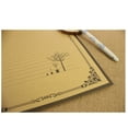 thumbnail image 5 of 8Pcs Kraft Paper Retro Writing Paper Vintage Letter Paper Stationery Set (2 Patterns), 5 of 5