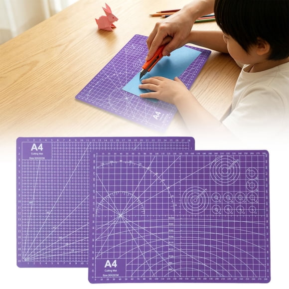 Cutting Pad for Crafts, 1.2mm PVC Self Healing Mat, Dual Print for Paper Work – 1 Piece, Bc