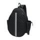 thumbnail image 3 of Bolsa de tenis Organizador de correa ajustable al aire libre Mujeres Men Purso de hombro en el pecho Negro, 3 of 8