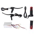 thumbnail image 2 of Electric Controller Throttle Grip,12V 250W Brushed Controller Electric Bike Controller Handle Kit Electric Bike Brushed Controller Kit Elevated Design, 2 of 14