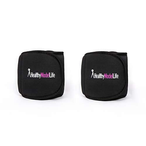 Ankle Weights Set by Healthy Model Life 2x2lbs Cuffs 4lb in total Train At Home 
