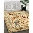 thumbnail image 2 of Ahgly Company Indoor Rectangle Traditional Brown Gold Animal Area Rugs, 4' x 6', 2 of 6