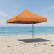 thumbnail image 4 of Ilios Innova | Toldo Plegable Naranja 3x3 Carpa para Exteriores Resistente al Clima, Impermeable, Estructura de Hierro y Tela Oxford 600D., 4 of 9