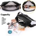 thumbnail image 4 of Crossbody Bag for Women Vegan Leather Shoulder Purse with Leopard Adjustable Strap Midsize Zipped Handbag, 4 of 6