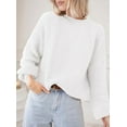 thumbnail image 5 of PRETTYGARDEN Women's Fall Oversized Sweaters Dressy Casual Long Sleeve Chunky Knit Winter Pullover Tops 2025 Holiday Outfits, 5 of 9