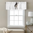 thumbnail image 3 of Cow Sitting on The Toilet Thinking Valance Curtain Abstract Funny Animal Window Valances Rod Pocket Short Curtains Window Treatments for Kitchen Bedroom Bathroom Laundry 42" x 12", 3 of 9