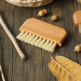 thumbnail image 3 of Mini cepillo para uñas con cerdas de madera de haya Natural, herramientas de limpieza de uñas con logotipo personalizado, cepillo multifuncional para polvo de uñas de pelo de cerdo, 3 of 5