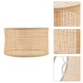thumbnail image 3 of Abat-Jour Style Rustique en Rotin Tissé Couverture de Lampe Suspendue Décor, 3 of 6