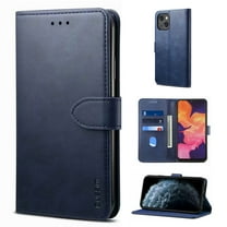 Dteck Case for Apple iPhone 13 6.1-inch,Luxury PU Leather Wallet Case Card Holder Kickstand Flip Magnetic Shockproof Hybrid Rubber Cover for iPhone 13,Blue