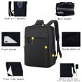 thumbnail image 5 of JeashCHAT Travel Backpack, Laptop Backpack, Game Backpack for Game Console, Headphones, Game Discs and Accessories - College Backpack (Black), 5 of 6