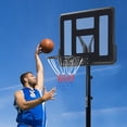 thumbnail image 5 of Basketball Hoop Goal with 44" Backboard and 10 Feet Adjustable Height Portable Basketball System Stand Basket with Removable Edges, Durable Easy to Assemble, for Adult Yard Indoor and Outdoor Use, 5 of 7