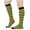 Yellow, variant on FAZVAOO Crew Socks for Women Cotton Warm Striped Socks Black