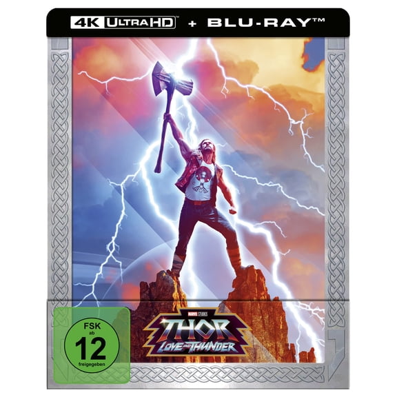 Thor - Love and Thunder - Steelbook (4K Ultra HD) (  Blu-ray) (4K Ultra HD) Chris Hemsworth