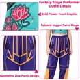 thumbnail image 2 of Popular Singer Costume Girls Halloween Costumes Outfit with Accessories Birthday Party Dress Up Sets Stage Performance Role Play Apparel for Kids, 2 of 6