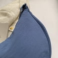 thumbnail image 4 of Bolso Bandolera Simples Mujer Dumpling Bolsas Portátil para El (lago) Azul, 4 of 8