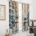thumbnail image 3 of Christmas Snowmen Luxury Window Curtains Blinds for Living Room Bedroom Bathroom Kicthen Door Home Decor 2 Panels, 3 of 6