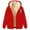 Red, variant on BiZtdJrK Jackets for Women Casual Long Sleeve Zip Up Hoodies Fleece Lined Winter Coats Fashion Graphic Print Hooded Sweatshirt with Pockets Fall Clothes 90% off Clearance Sale Black M