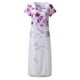 thumbnail image 4 of Vestido de playa con cuello en V y manga corta informal estampado a la moda de verano para mujer Fridja  bnh3927, 4 of 4