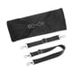 thumbnail image 4 of Almohada de viaje rellenable para equipaje extra Funda de almohada en forma de U Accesorios de viaje Negro, 4 of 9