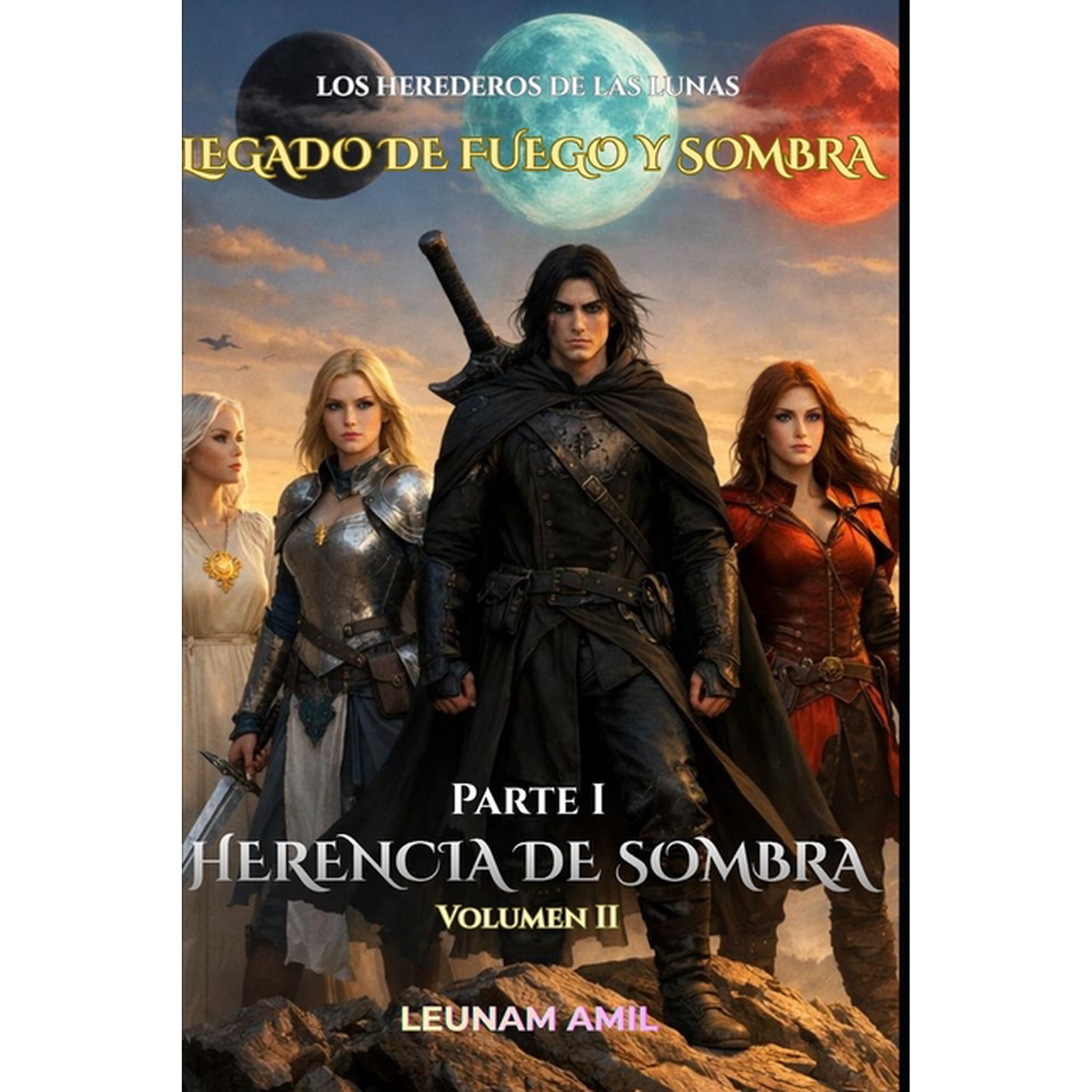 Los Herederos de Las Lunas: Legado de Fuego y Sombra: Herencia de Sombra - Volumen II (Paperback)