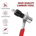 thumbnail image 4 of Winomo Bike Cycle Crank Ctor Puller Bm Bracket Remover Removal Spr Rep Tools Kit, 4 of 5