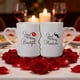 thumbnail image 1 of Decoraciones para San Valentín, adornos para San Valentín, regalos para San Valentín, tazas para parejas, tazas para el hogar, tazas de agua para parejas, regalos de boda para las fiestas, taza de cer, 1 of 6