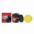 thumbnail image 2 of Vxdvou Tire Polishing Paste, 100g Car Tire Shine & Maintenance Wax with Applicator Pad, Restores Gloss & Protects Rubber from Cracking, UV & Weather Protection for Vehicle Tires, 2 of 9