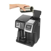 Hamilton Beach FlexBrew Black Finish 12-Cup and Single Serve Coffee Maker