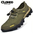 thumbnail image 5 of PLERISE Men’s Breathable Mesh Hiking Sneakers, Lightweight Sport Shoes with Thick Rubber Sole, Durable Traction, Comfortable Fit for Outdoor, Casual, Spring, Summer, Fall, 5 of 9