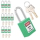 thumbnail image 1 of Cerradura De Seguridad Con Candado De 38 Mm, Candado De Bloqueo Y Etiquetado, Cerradura Eléctrica Con Nailon Reforzado Resistente A La Corrosión, De Acero Cromado Para, 1 of 7