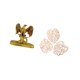 thumbnail image 4 of Escultura de figura de palma, estatua moderna, adorno creativo de madera, decoración de tropical para escritorio, oficina, comedor, armario, ca, 4 of 7