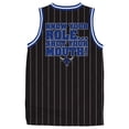 thumbnail image 2 of WWE Mens Tank Top Basketball Jersey, Classic The Rock Bull Jersey Black - 2XL, 2 of 6