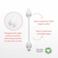 thumbnail image 2 of Baby Safety Swab by LoveNoobs™, 100% Organic Baby Cotton Swab, 240 pcs, 2 of 6