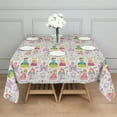 thumbnail image 3 of Princess Magic Pattern Square Tablecloth,Waterproof Square Table Cover,Wipeable Spillproof Washable Table Cover for Home Kitchen Party Decor 52"x52"(132x132cm), 3 of 6