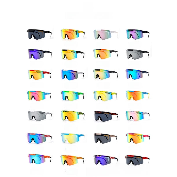 Gafas de montar coloridas gafas de sol polarizadas gafas deportivas al aire libre para hombres gafas a prueba de viento