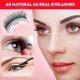 thumbnail image 3 of Self-adhesive False Eyelashes Thick Slender Natural Eyelashes Glue-free Quick Paste Grafted Eyelashes, 3 of 5