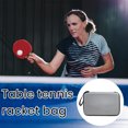 thumbnail image 4 of LJNYFDC Ping-Pong Paddle Case Table Tennis Racket Case Large Capacity Hard Waterproof Zipper Closure Soft Lining Faux Leather Paddle Table Tennis Holder, 4 of 6