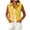 Yellow, variant on Admvng Womens Collared Denim Sleeveless Vest Plus Size Button Down Chest Pocket Cropped Colored Jean Casual Layering Gilet