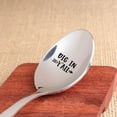 thumbnail image 5 of Engraved Spoon Gift | Bridal Wedding Shower Anniversary - Dig In Y all Spoon | Christmas Gift for Wife | Hostess Gift Spoon Gift - 7 Inch Stainless Steel, 5 of 5