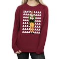 thumbnail image 3 of Elf Womens Buddy Santa Scream Sweatshirt, 3 of 5
