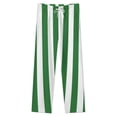 thumbnail image 4 of Aesthetic Patina Green And White Vertical Winter Female Pants Flannel High Waist Women Pants Lady Warm Straight Leg Plush Trousers, 4 of 7