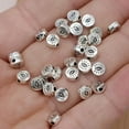 thumbnail image 5 of 40/50/60/70pcs Retro Silvery Zinc Alloy Eye Shaped Bead For DIY Jewelry Making Bracelet Necklace Accessories Handmade Craft Supplies, 5 of 10