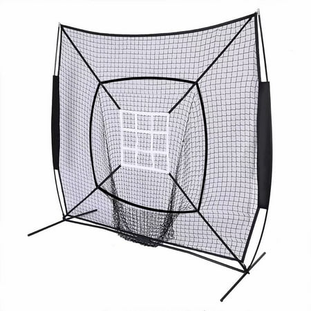 7 Baseball Train Net With Nine Target Frame Black Sleevelet 7 Baseball Train Net With Nine Target Frame Black Sleevelet