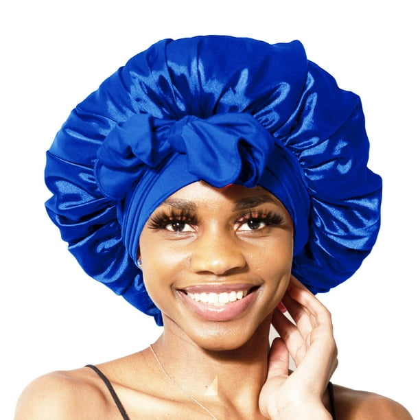 Bonnet de Nuit Bleu Pour Femme