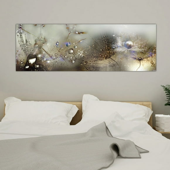 Rtgeist Canvas Wall Art Print Dandelions 1pcs Home Decor Stretched Picture Photo Painting Artwork Image Flowers Nature Vintage